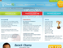 Tablet Screenshot of checkiq.pl